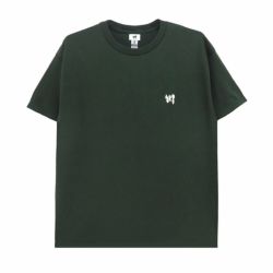 KAWA T-SHIRT 川 Tシャツ 川 LOGO 1POINT GREEN/WHITE スケートボード スケボー 