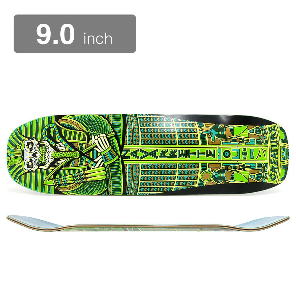 CREATURE DECK クリーチャー デッキ DARREN NAVARRETTE PHARAOH XL 9.0 NAV'S SIGNATURE SHAPE スケートボード スケボー