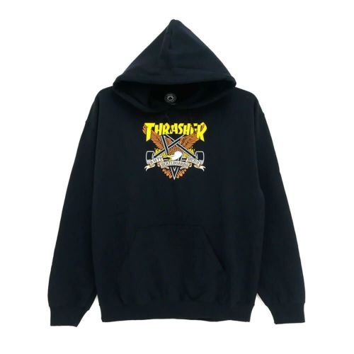 thrasher パーカー skate rock