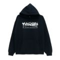 THRASHER HOOD スラッシャー パーカー THRASHER X ANTIHERO PIGEON MAG BLACK（US企画） スケートボード スケボー 