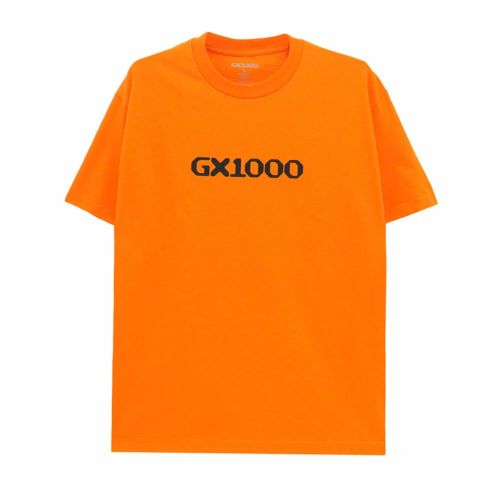 GX1000 T-SHIRT ジーエックス1000 Tシャツ OG LOGO ORANGE スケートボード スケボー 