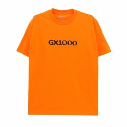 GX1000 T-SHIRT ジーエックス1000 Tシャツ OG LOGO ORANGE スケートボード スケボー 