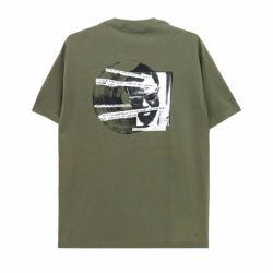 LOOP HOLE T-SHIRT ループホール Tシャツ YA DIG? MONK MOSS GREEN スケートボード スケボー 