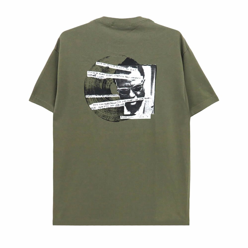 LOOP HOLE T-SHIRT ループホール Tシャツ YA DIG? MONK MOSS GREEN スケートボード スケボー 