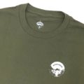 LOOP HOLE T-SHIRT ループホール Tシャツ YA DIG? MONK MOSS GREEN スケートボード スケボー 2