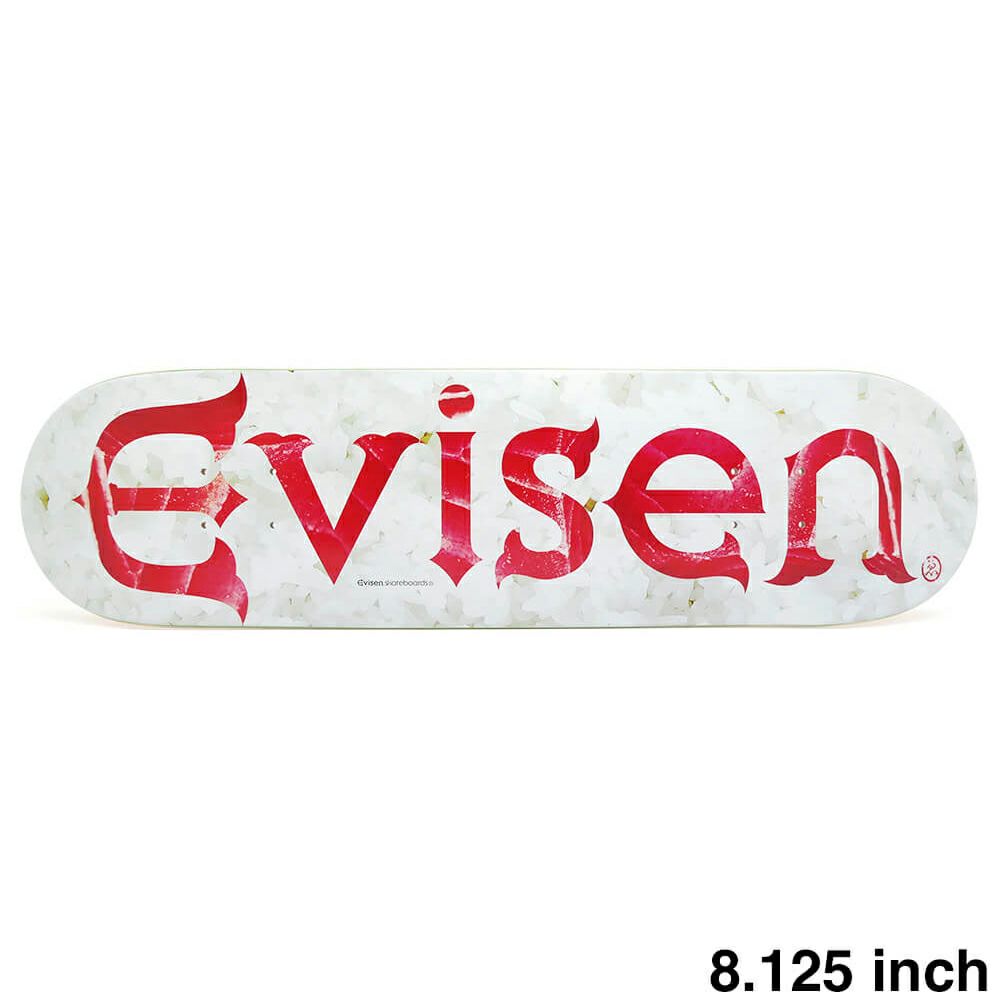 EVISEN DECK エビセン デッキ TEAM EVI-LOGO SUSHI 8.125 スケートボード スケボー
