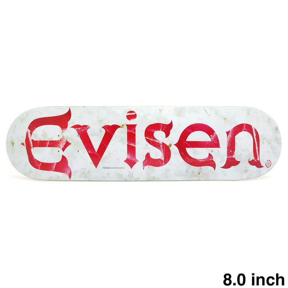 EVISEN DECK エビセン デッキ TEAM EVI-LOGO SUSHI 8.0 スケートボード スケボー
