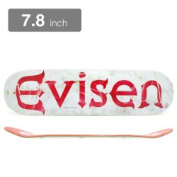 EVISEN DECK エビセン デッキ TEAM EVI-LOGO SUSHI 7.8 スケートボード スケボー