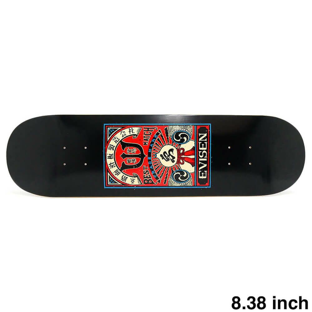EVISEN DECK エビセン デッキ TEAM MATCH 2 8.38 スケートボード スケボー