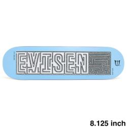 EVISEN DECK エビセン デッキ TEAM MAZE 8.125 スケートボード スケボー