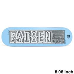 EVISEN DECK エビセン デッキ TEAM MAZE 8.06 スケートボード スケボー