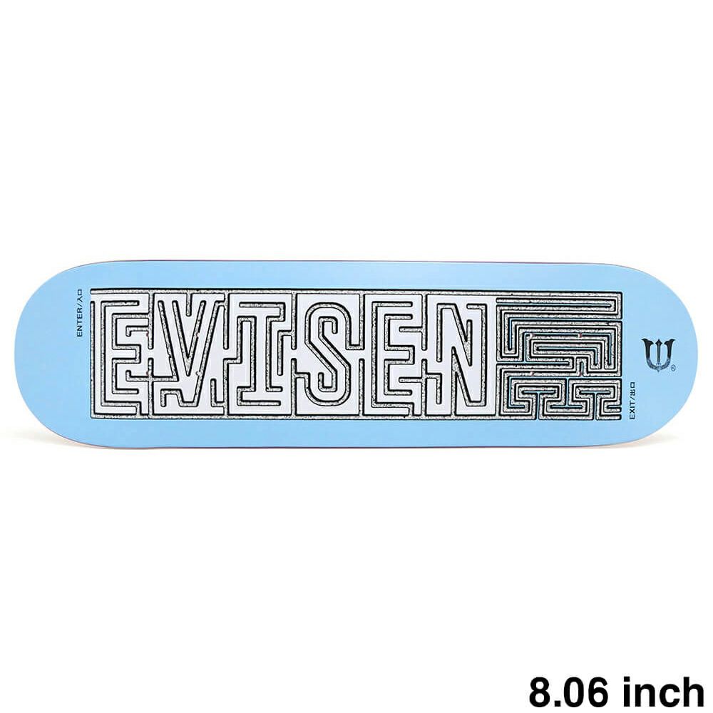 EVISEN DECK エビセン デッキ TEAM MAZE 8.06 スケートボード スケボー