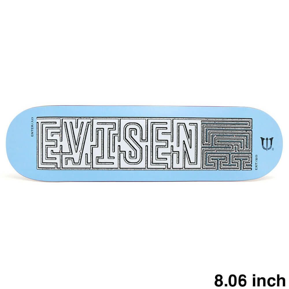EVISEN DECK エビセン デッキ TEAM MAZE 8.06 スケートボード スケボー