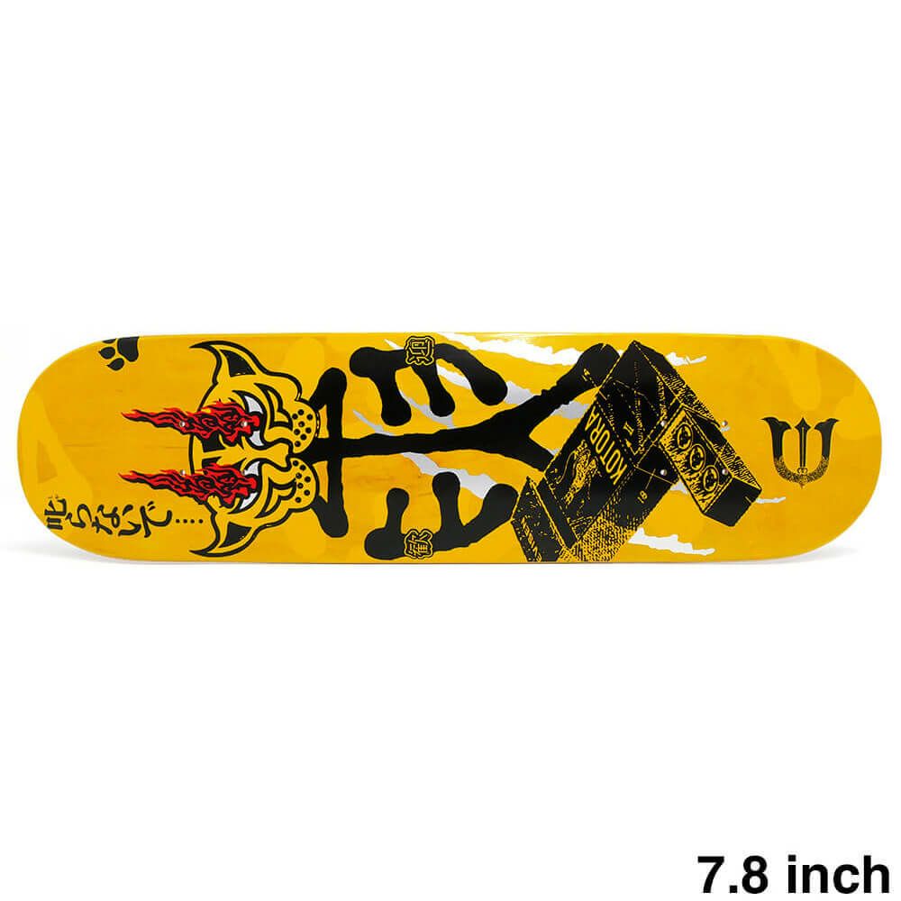 EVISEN KOTORA スケートボードデッキ 7.8インチ EVISEN DECK エビセン デッキ KOTORA MITANI TORA FIRE 7.8 スケート