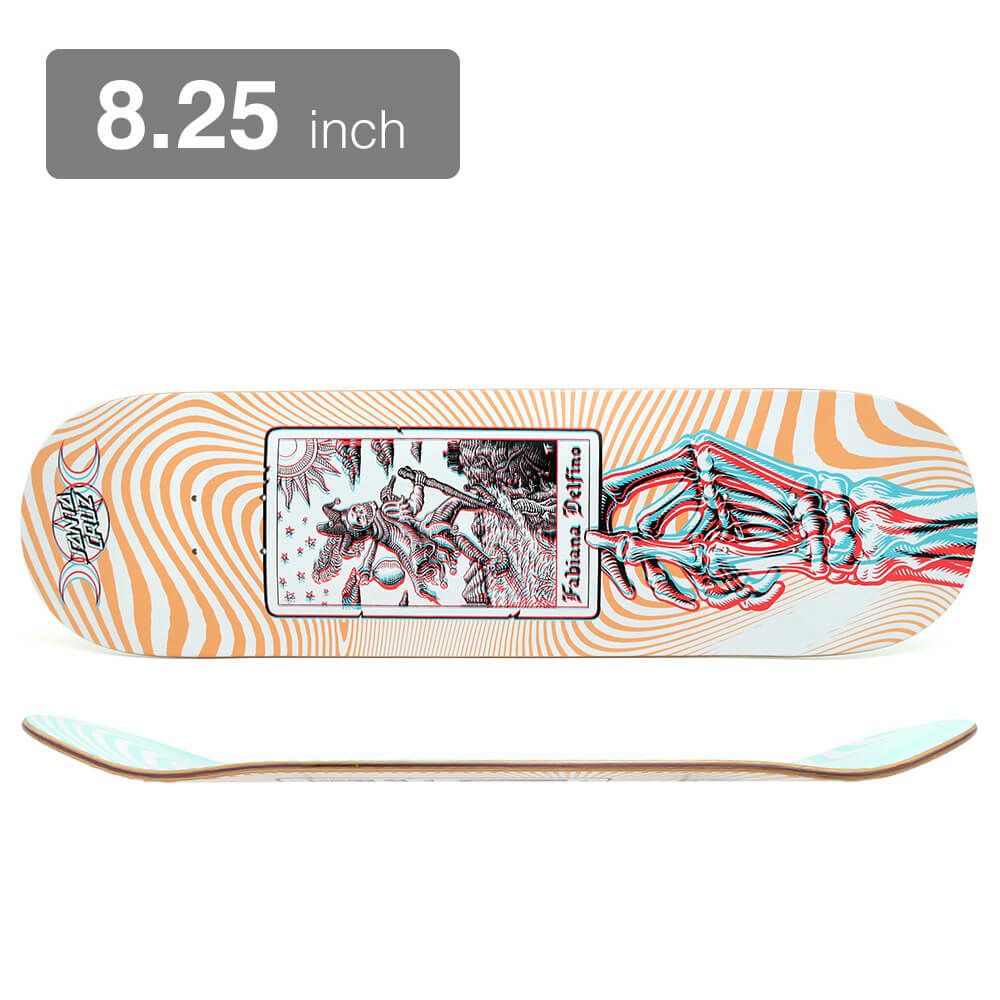 SANTA CRUZ DECK サンタクルーズ デッキ FABIANA DELFINO TAROT ANAGLYPH 8.25 スケートボード スケボー