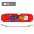 WELCOME DECK ウェルカム デッキ TEAM FIREBREATHER RED PRISM FOIL 8.0 スケートボード スケボー