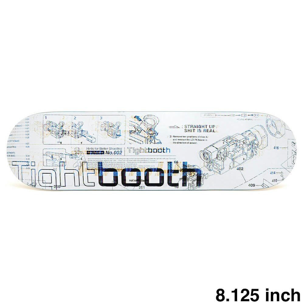 TIGHTBOOTH（TBPR）DECK タイトブース デッキ TEAM ANALYZE 1 8.125 スケートボード スケボー