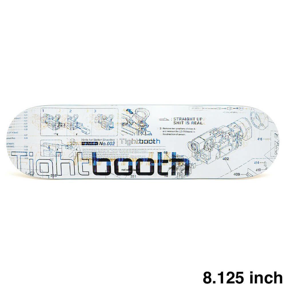 TIGHTBOOTH（TBPR）DECK タイトブース デッキ TEAM ANALYZE 1 8.125 スケートボード スケボー