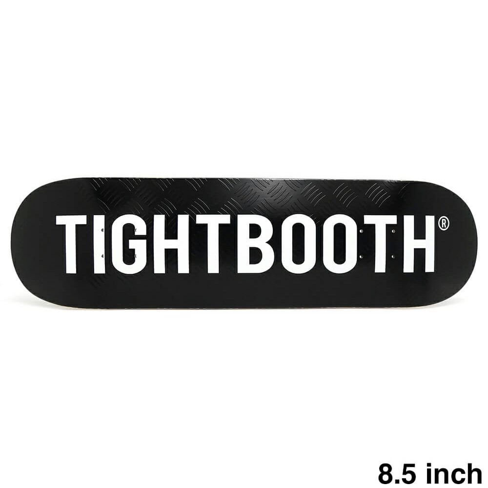 TIGHTBOOTH（TBPR）DECK タイトブース デッキ TEAM CP LOGO BLACK 8.5 スケートボード スケボー