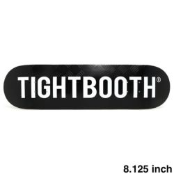 TIGHTBOOTH（TBPR）DECK タイトブース デッキ TEAM CP LOGO BLACK 8.125 スケートボード スケボー