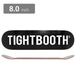 TIGHTBOOTH（TBPR）DECK タイトブース デッキ TEAM CP LOGO BLACK 8.0 スケートボード スケボー