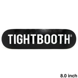 TIGHTBOOTH（TBPR）DECK タイトブース デッキ TEAM CP LOGO BLACK 8.0 スケートボード スケボー