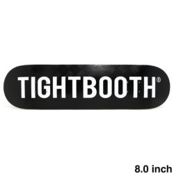 TIGHTBOOTH（TBPR）DECK タイトブース デッキ TEAM CP LOGO BLACK 8.0 スケートボード スケボー