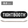 TIGHTBOOTH（TBPR）DECK タイトブース デッキ TEAM CP LOGO BLACK 8.0 スケートボード スケボー