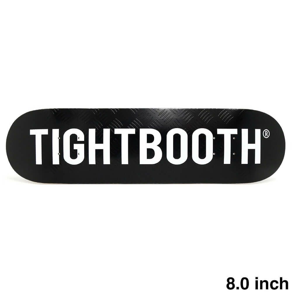 TIGHTBOOTH（TBPR）DECK タイトブース デッキ TEAM CP LOGO BLACK 8.0 スケートボード スケボー
