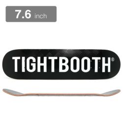 TIGHTBOOTH（TBPR）DECK タイトブース デッキ TEAM CP LOGO BLACK 7.6 スケートボード スケボー