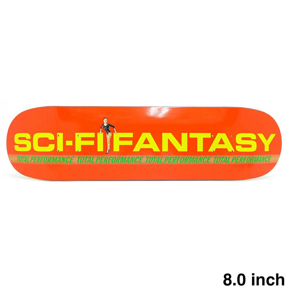 SCI-FI FANTASY DECK サイファイファンタジー デッキ TEAM TOTAL PERFORMANCE 8.0 スケートボード スケボー