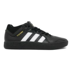 ADIDAS SHOES アディダス シューズ スニーカー TYSHAWN IG5270 BLACK/WHITE/GOLD スケートボード スケボー 3