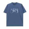 STRUSH T-SHIRT ストラッシュ Tシャツ SMOKE LOGO HAZY NAVY スケートボード スケボー 