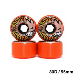 SPITFIRE WHEEL スピットファイヤー ソフトウィール（クルーザー） 80HD CONICAL FULL FADE オレンジ 55mm スケートボード スケボー