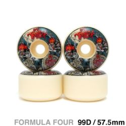 SPITFIRE WHEEL スピットファイヤー ウィール FORMULA FOUR (F4) RADIALS 99D GRANT TAYLOR UNDEAD 57.5mm スケートボード スケボー
