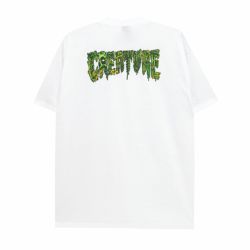 CREATURE T-SHIRT クリーチャー Tシャツ CATACOMB RELIC WHITE スケートボード スケボー 