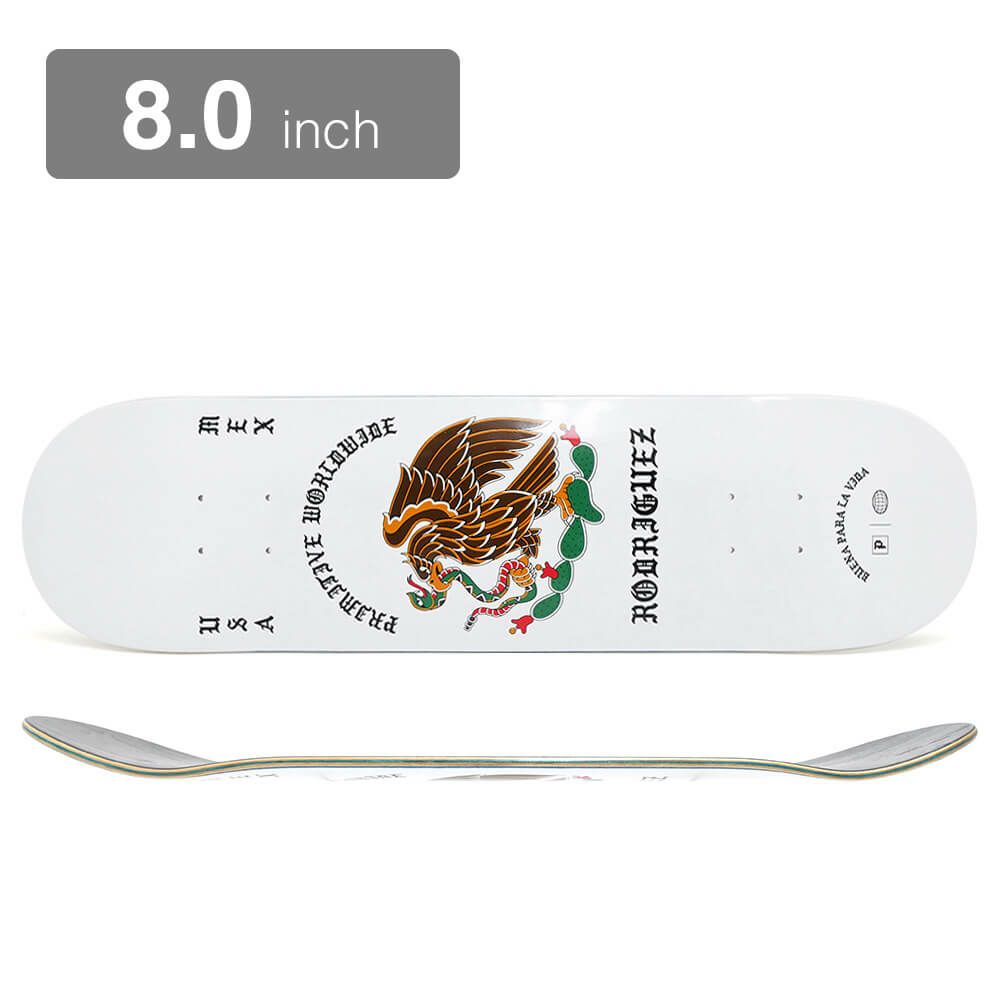 PRIMITIVE DECK プリミティブ デッキ PAUL RODRIGUEZ VIDA 8.0 スケートボード スケボー