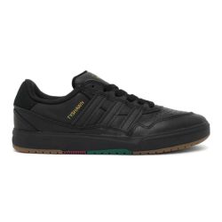 ADIDAS SHOES アディダス シューズ スニーカー TYSHAWN II IF9709 BLACK/BLACK/GREEN スケートボード スケボー　3