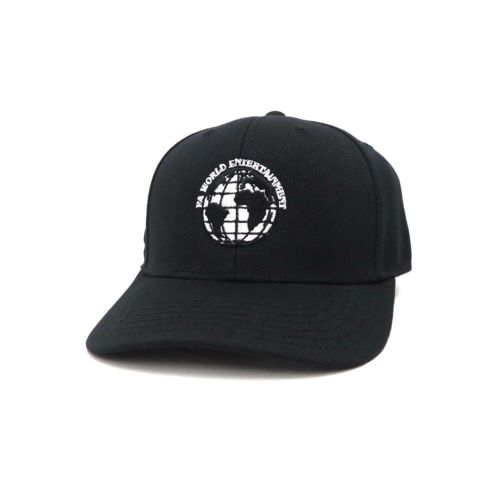 FUCKING AWESOME CAP ファッキンオーサム キャップ FA WORLD 6 PANEL BASEBALL CAP BLACK スケートボード スケボー 