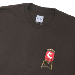 CHOCOLATE LONG SLEEVE チョコレート ロングスリーブTシャツ PIXEL CITY BROWN スケートボード スケボー 2