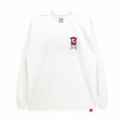 CHOCOLATE LONG SLEEVE チョコレート ロングスリーブTシャツ PIXEL CITY WHITE スケートボード スケボー 1