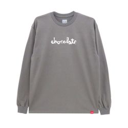 CHOCOLATE LONG SLEEVE チョコレート ロングスリーブTシャツ CHUNK CHARCOAL スケートボード スケボー 