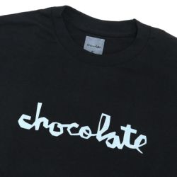 CHOCOLATE LONG SLEEVE チョコレート ロングスリーブTシャツ CHUNK BLACK/GREY スケートボード スケボー 1