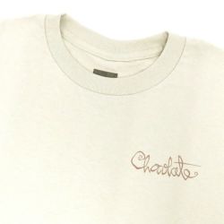 CHOCOLATE LONG SLEEVE チョコレート ロングスリーブTシャツ 94 SCRIPT TAN スケートボード スケボー 1