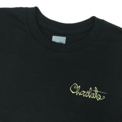 CHOCOLATE LONG SLEEVE チョコレート ロングスリーブTシャツ 94 SCRIPT BLACK スケートボード スケボー 1