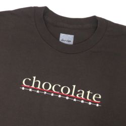 CHOCOLATE LONG SLEEVE チョコレート ロングスリーブTシャツ BAR BROWN スケートボード スケボー 1