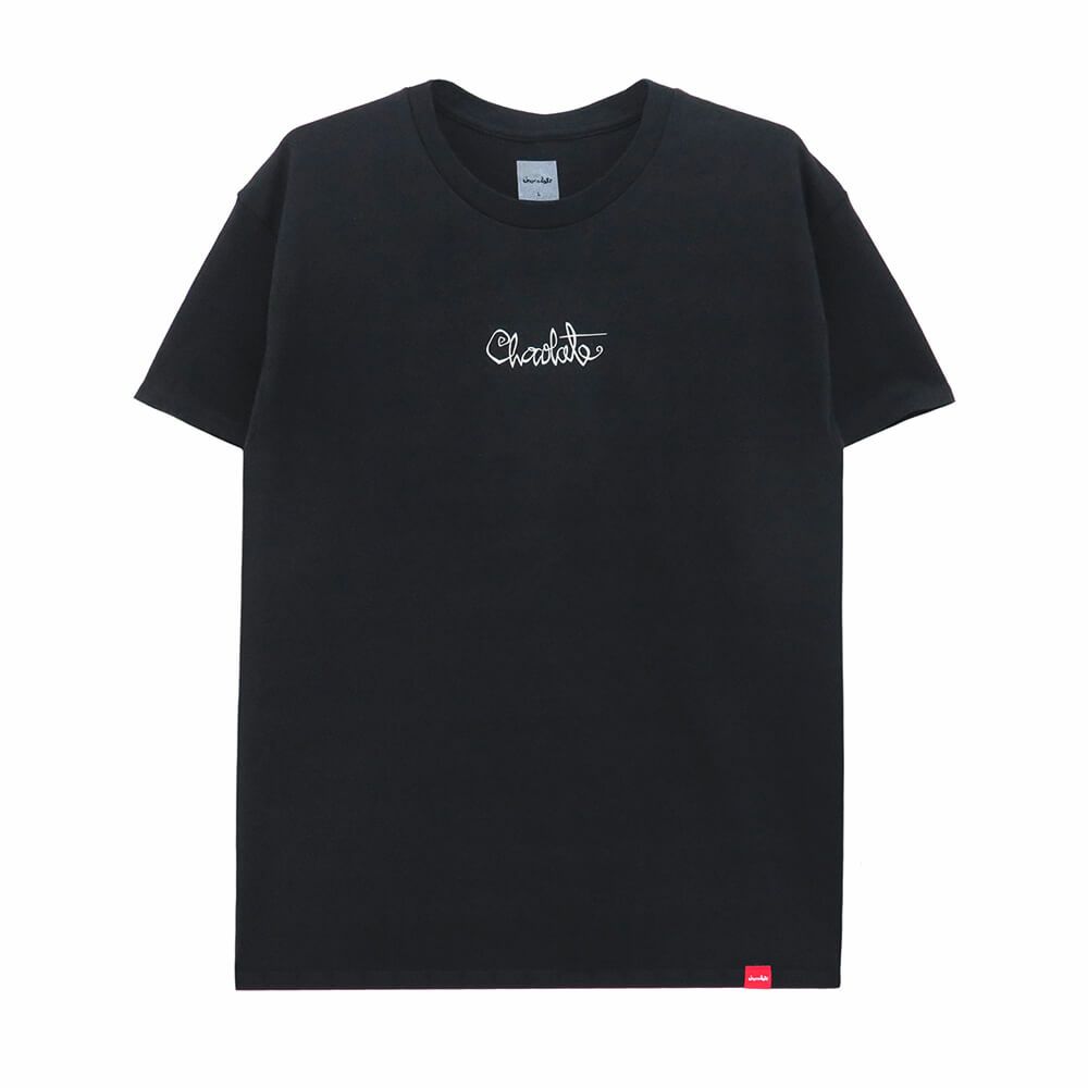 CHOCOLATE T-SHIRT チョコレート Tシャツ 94 SCRIPT BLACK スケートボード スケボー 