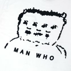 MAN WHO T-SHIRT マンフー Tシャツ MAN WHO WHITE スケートボード スケボー 3