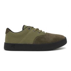 ARETH SHOES アース シューズ スニーカー PLUG KHAKI/GREEN スケートボード スケボー 3