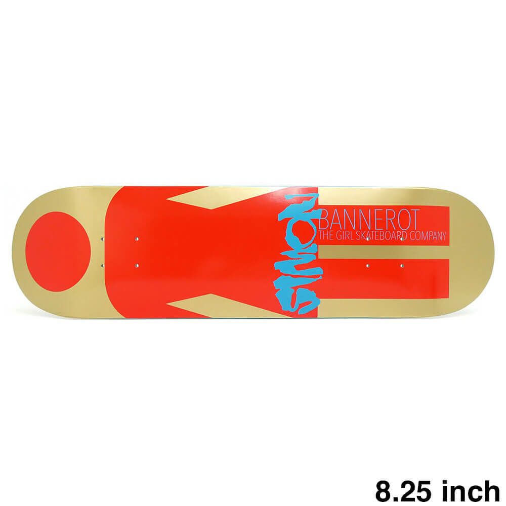 GIRL DECK ガール デッキ SIMON BANNEROT GIANT METAL OG 8.25（GB4758） スケートボード スケボー